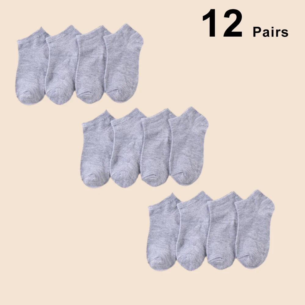 10/12/20/40 Pairs Men Boat Socks Business Sport Sweat Absorption Mature Summer Autumn Solid Color Soft Non Pilling Ankle Socks